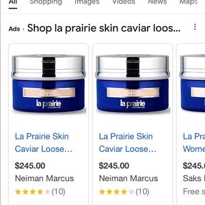 La Prairie skin caviar translucent 3 loose powder